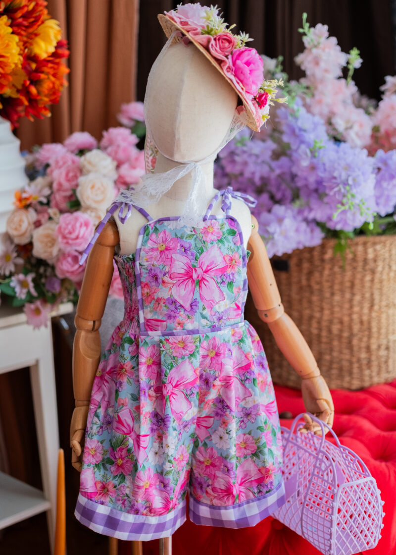 Citron Short | Bow and Petals