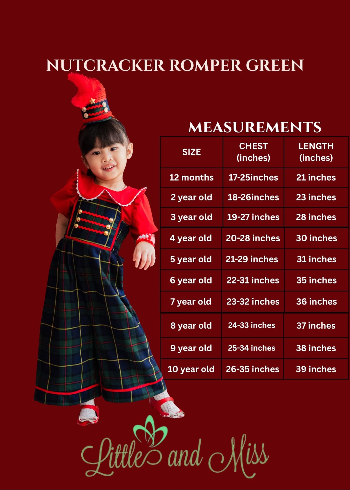 Nutcracker Romper Green - Image 2